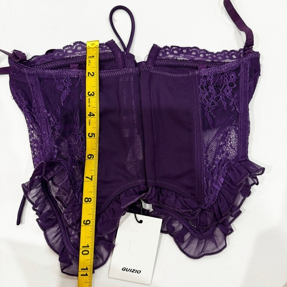 DANIELLE GUIZIO Aleia ruffle corset NEW - Picture 9 of 9